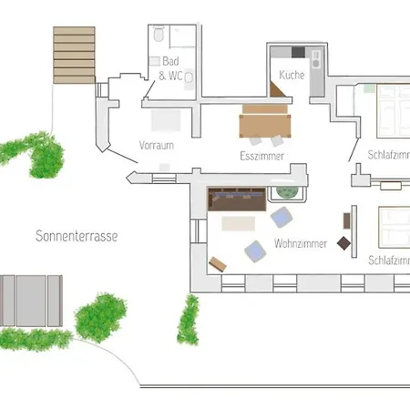 Apartamento Bergh Am Berg *